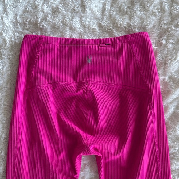 Spyder Women's Vibrant Pink Leggings - Picture 4 of 6
